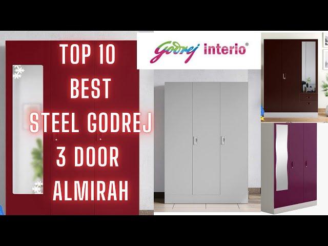 Top 10 Best Steel Almira Godrej 3 Door new design 3 Door Almira godrej 3 door almari design price