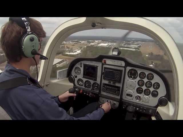 Second Solo Flight GoPro: Swayne Martin (Time-lapse ending)