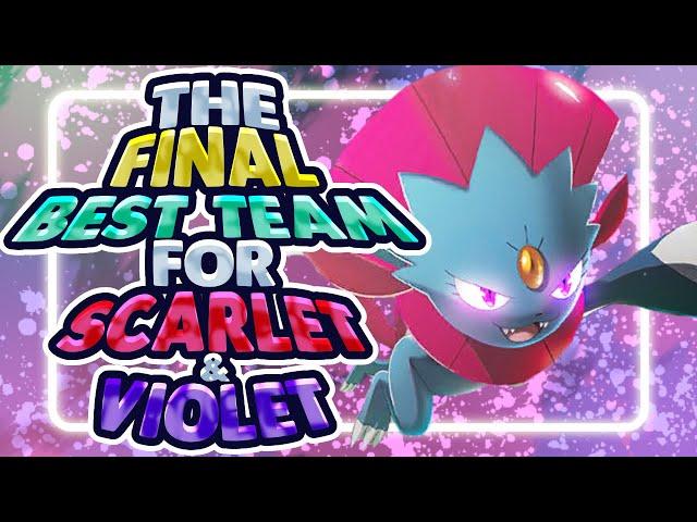 The Final Best Team for Pokemon Scarlet and Violet