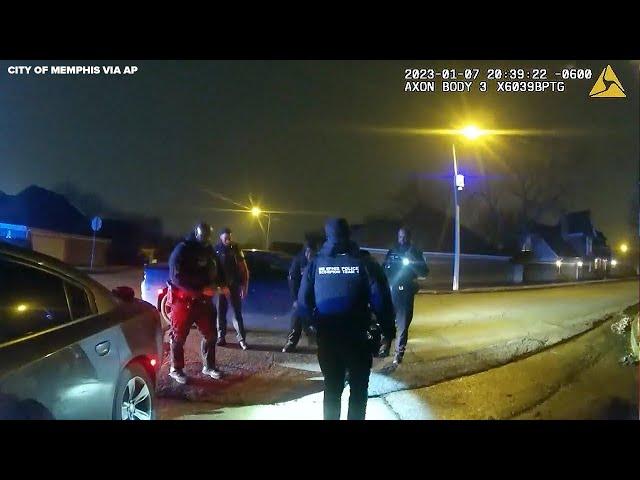 Memphis police release video of Tyre Nichols traffic stop