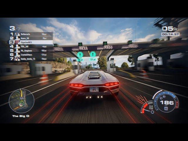 NFS Unbound - 1100HP Lamborghini Countach LP800-4 (Fully Upgraded S+ Class Gameplay)