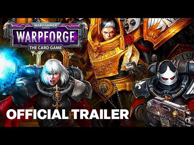 Warhammer 40k: Warpforge - Official Adepta Sororitas Reveal Trailer | Skulls 2024