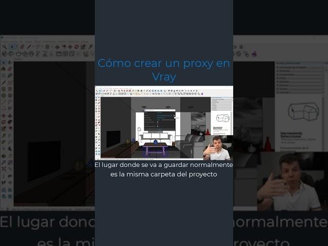 Cómo crear un proxy en Vray