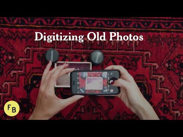 Digitizing Old Photos | Framebridge Tips and Tricks
