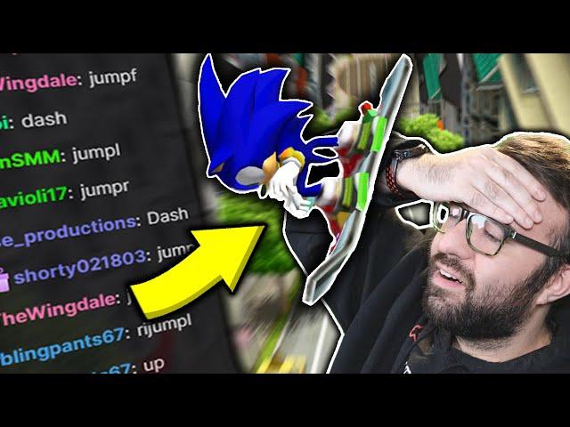 So I let Twitch Chat control Sonic...