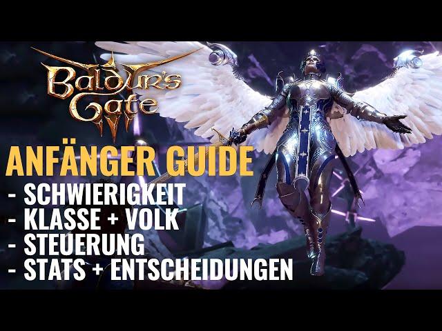 Baldurs Gate 3 Gameplay: Der perfekte Start für Anfänger | Baldur's Gate 3 Deutsch PS5 & PC Tipps