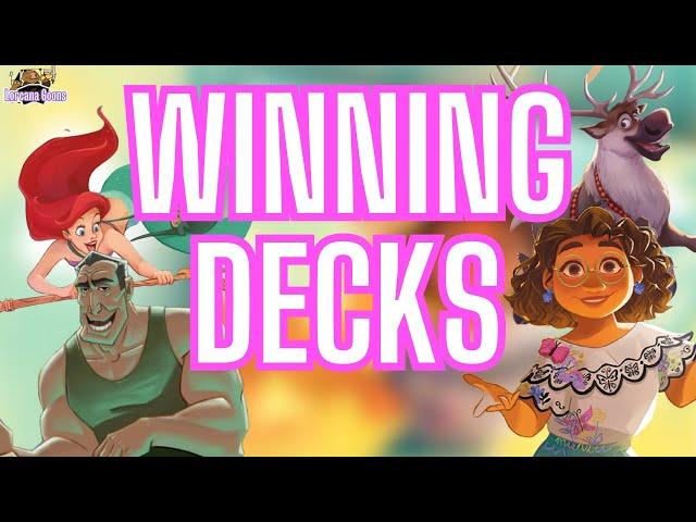 20+ Decks That Are WINNING SET CHAMPS Opening Weekend (Lorcana Tournament Meta)