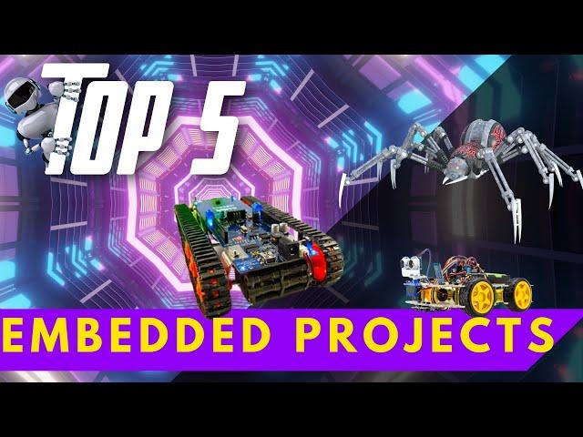 Top 5 Embedded Projects  | Engineering projects | Arduino Projects | Final Year Projects