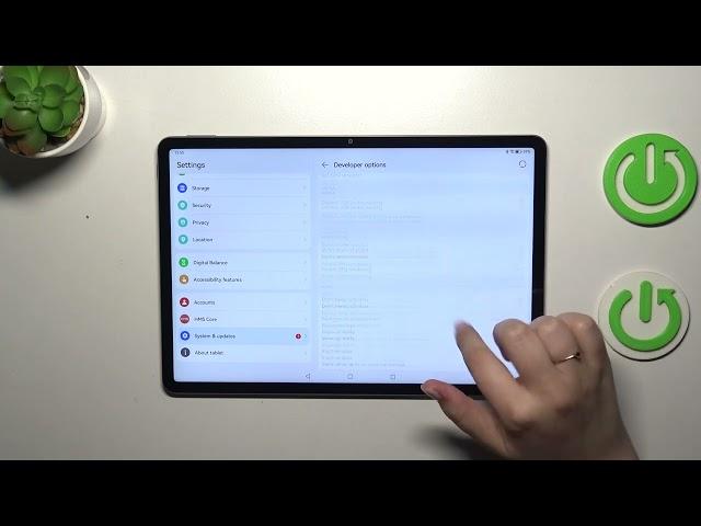 How to Open Developer Options on HAUWEI MatePad 11.5?