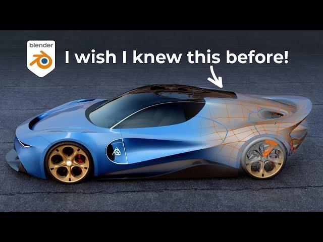 Master Car Design in Blender: Discover the Game-Changing Tool! - Bevel Weight