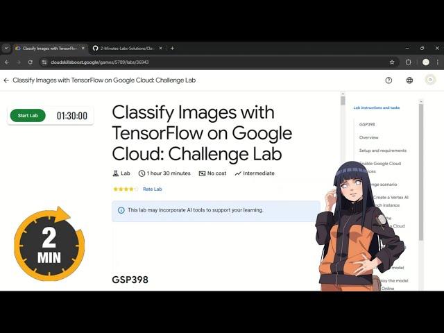 Classify Images with TensorFlow on Google Cloud: Challenge Lab | #qwiklabs | #GSP398