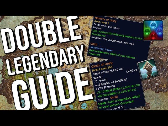 Double Legendary Quick Guide - Get your Unity Belt!