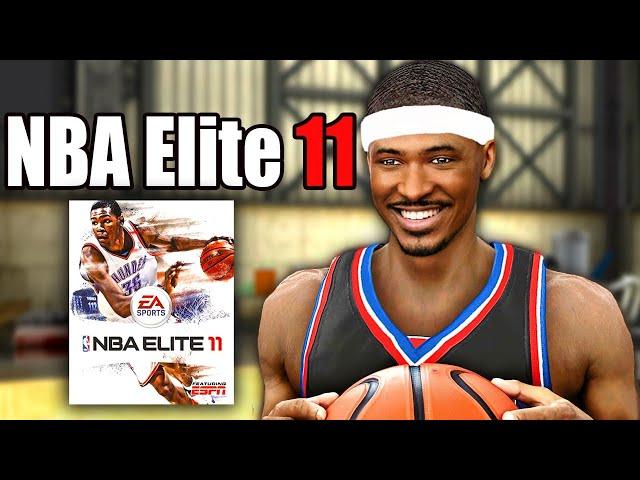 Playing NBA Elite 11 in 2024 | The Forgotten NBA Live Game
