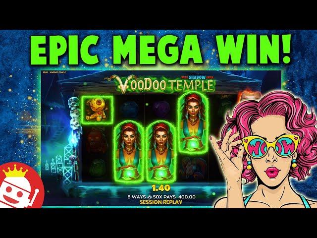 VOODOO TEMPLE  COMMUNITY MEMBER SUPER BIG WIN!