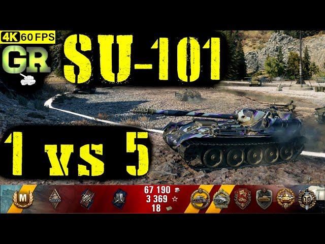 World of Tanks SU-101 Replay - 9 Kills 4.9K DMG(Patch 1.4.0)