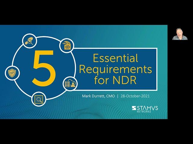 5 Essential Requirements for Network Detection and Response (NDR)