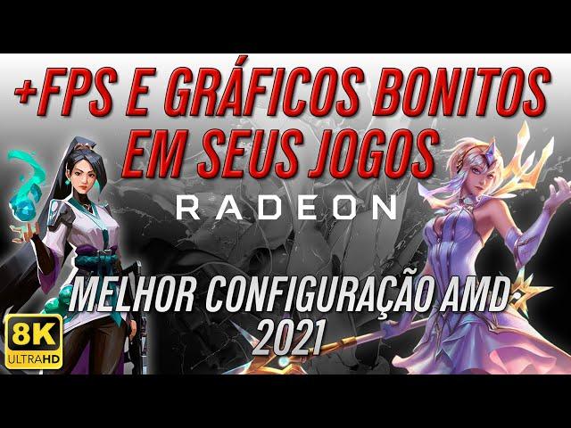 Configurar o Painel AMD RADEON ADRENALIN Para Mais FPS em JOGOS 2021 - OTIMIZAR OS GRÁFICOS