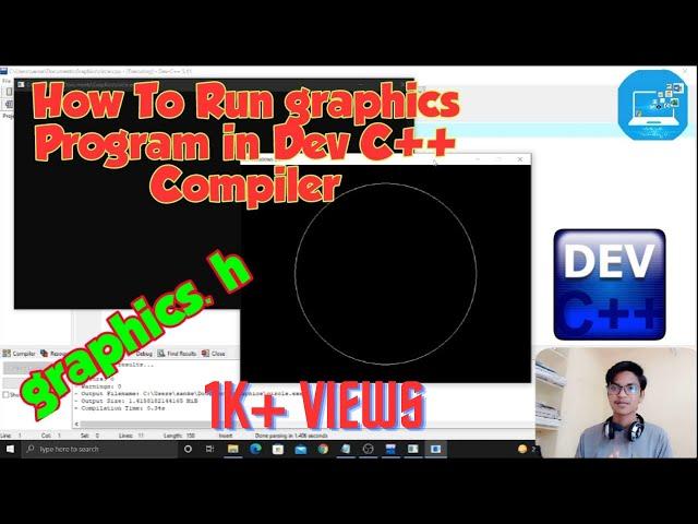 How to run graphics.h in Dev C++ [Hindi] || #workwithtechnology #graphics #devcpp