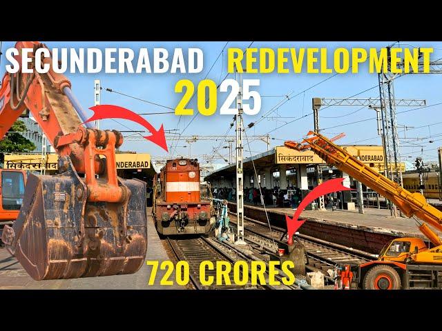 Secunderabad Railway Station 720 Crore Redevelopment Progress | What’s Happening in 2025?