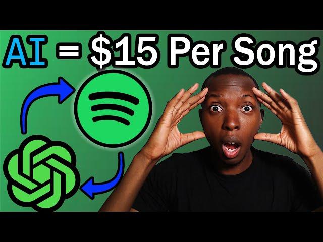 Make Money With AI On Spotify Easiest Method!