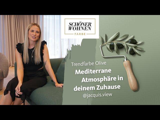 Neue Trendfarben 2024 | Einrichtungstrends | Trendfarbe Olive | Mediterrane Einrichtung Zuhause