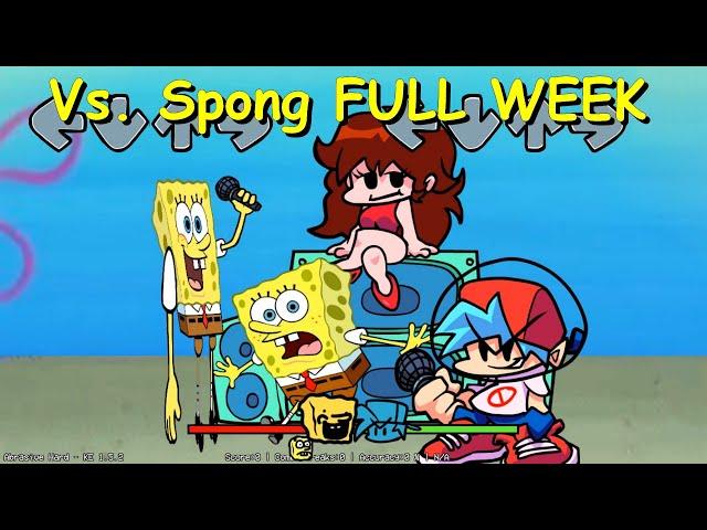 Vs. Spong FULL WEEK - Friday Night Funkin