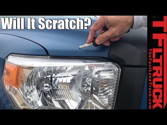 Can You Key a Toyota Tundra With a Line-X Coating?