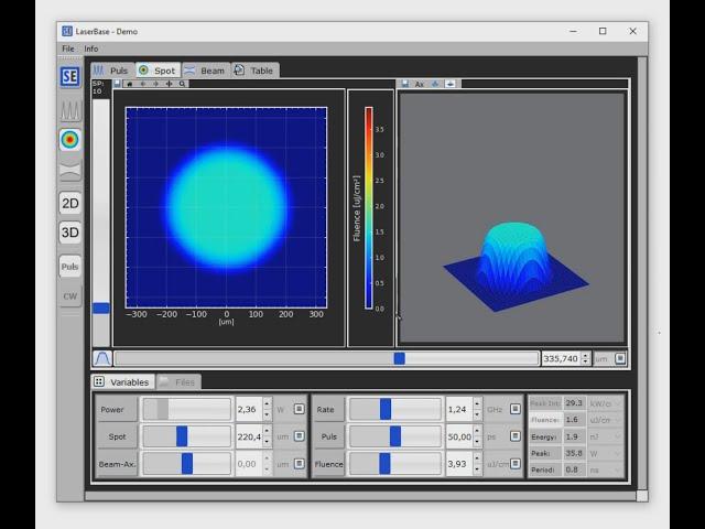 Laser Simulation Software - LaserBase - Simul-Eng