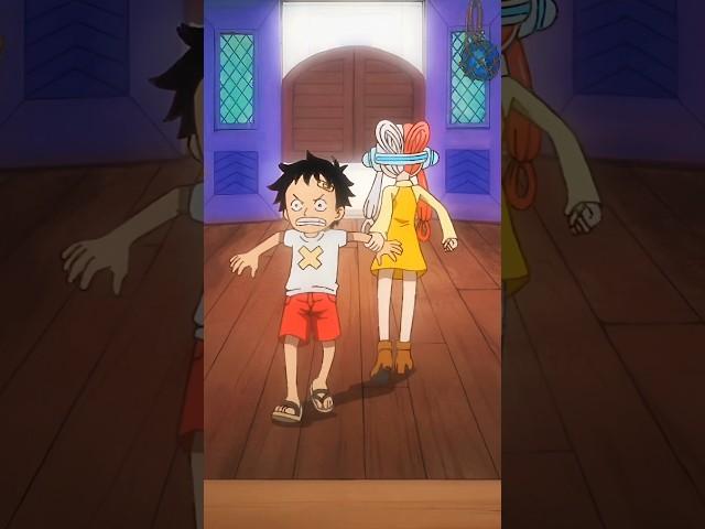 O LUFFY É QUEM CUIDA DA UTA KKKKKKKK One Piece #shorts