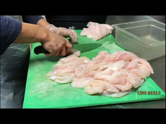 Apollo Fish ( Bone Less Fish ) Cutting Style Restaurants | USA | CiniReels