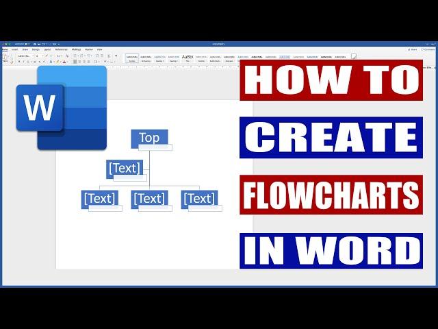 How to create a Flowchart in Word - EASILY (2019)