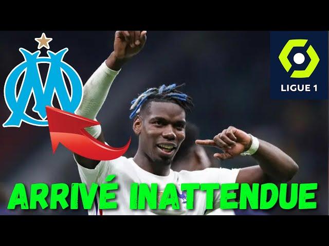 ARRIVÉ INATTENDUEMERCATO OMDERNIÈRES NOUVELLES DE L'OLYMPIQUE DE MARSEILLE ! om