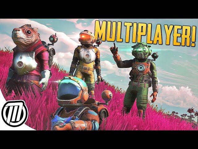 No Man's Sky NEXT: Multiplayer Gameplay, Character Creator & Free Freighter!