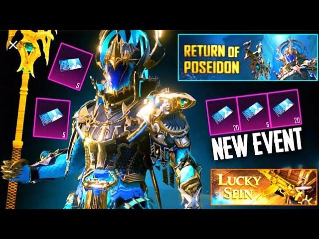 RETURN OF POSEIDON NEW EVENT OCEAN ARCHLORD X-SUIT FREE CHARACTER
