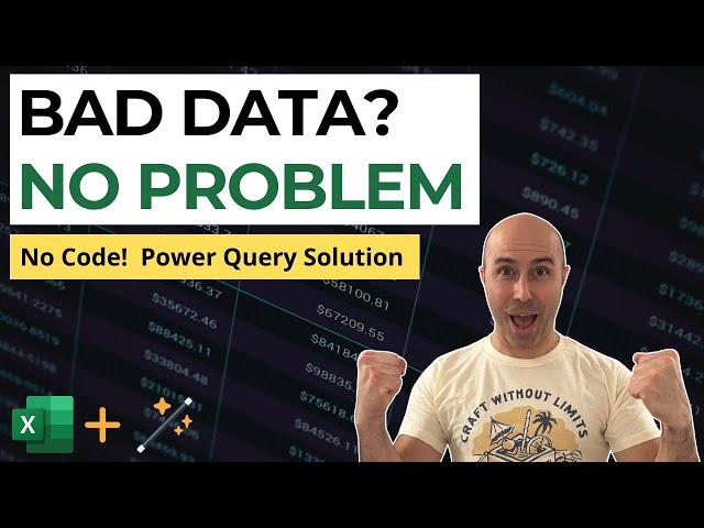 Power Query UI Magic 🪄 (NO CODE Data Transformations)