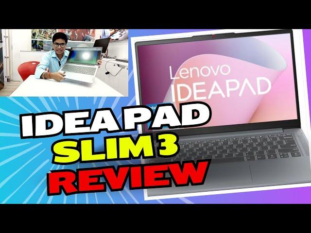  Lenovo IdeaPad Slim 3i (2024) i3 13th Gen Review I Should You Buy? Unboxing & Review [Hindi]