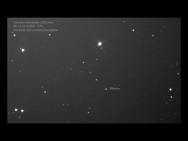 2I Borisov, el cometa interestelar