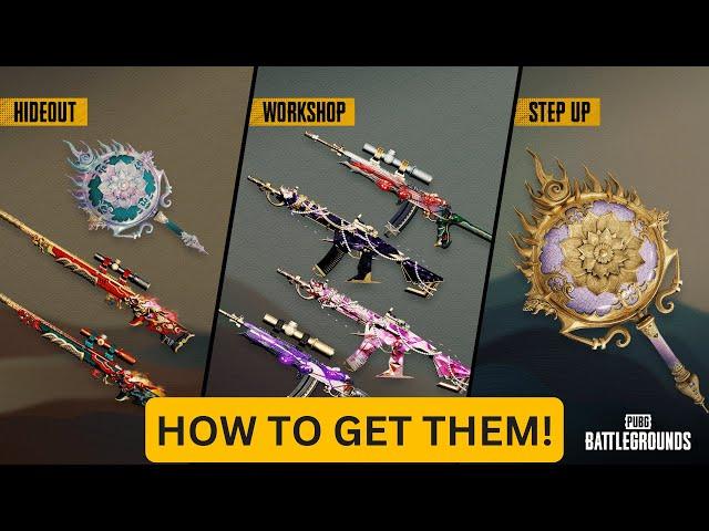 The BEST way to get the new Progressive Skins - PUBG Spring Fest 2024