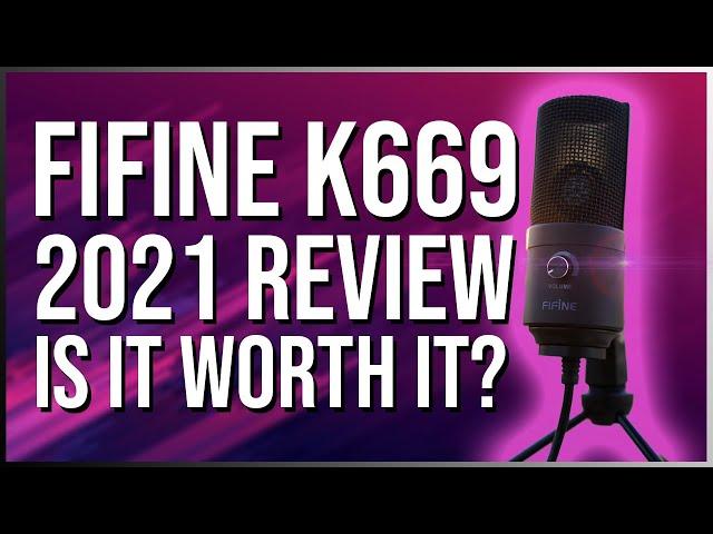 Fifine K669B USB Microphone REVIEW 2021 - Is It Worth It?