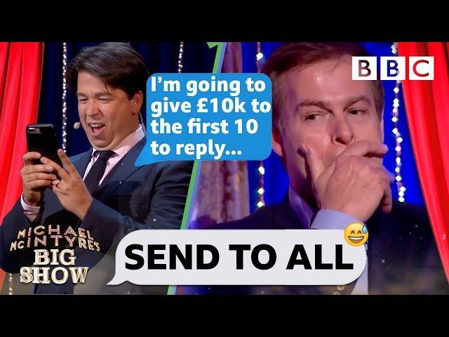 Send To All with Peter Jones | Michael McIntyre's Big Show - BBC One