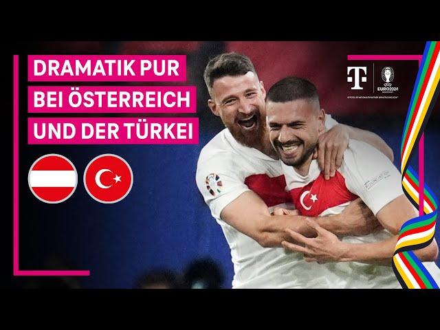 Österreich - Türkei, Highlights mit Live-Kommentar | UEFA EURO 2024, Achtelfinale | MAGENTA TV