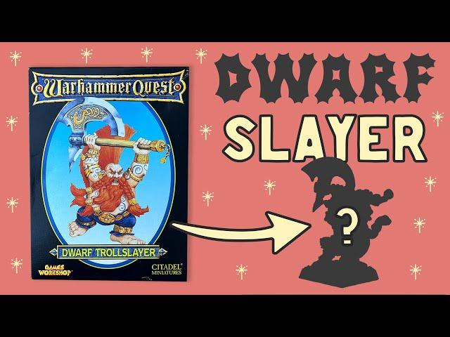 Painting my BEST Warhammer miniature so far | WarhammerQuest Dwarf Slayer