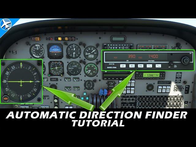 How To Navigate to an NDB Using the Automatic Direction Finder (ADF)