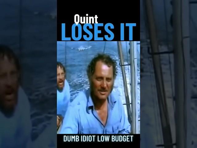 QUINT LOSES IT | funny voiceover #shorts