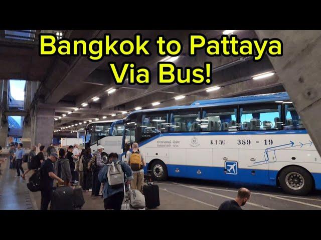 Going to Pattaya from Bangkok via bus in 2024!