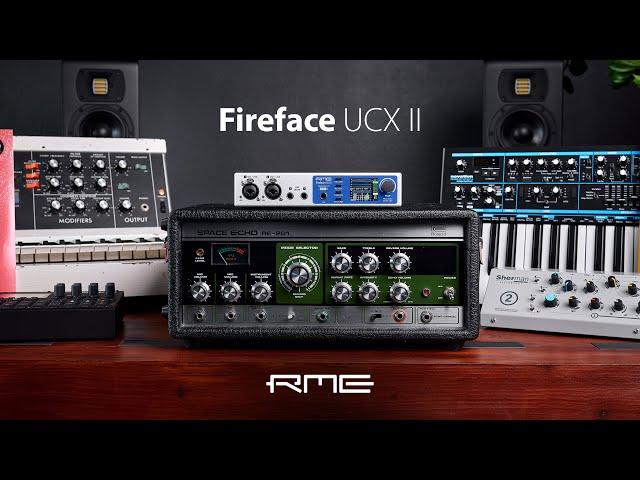 Fireface UCX II - 40-Channel 192 kHz, advanced USB Audio Interface