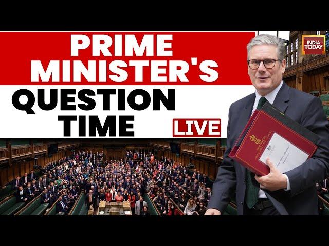 UK Parliament LIVE: Prime Minister's Question Time | Rishi Sunak Live | Keir Starmer Live