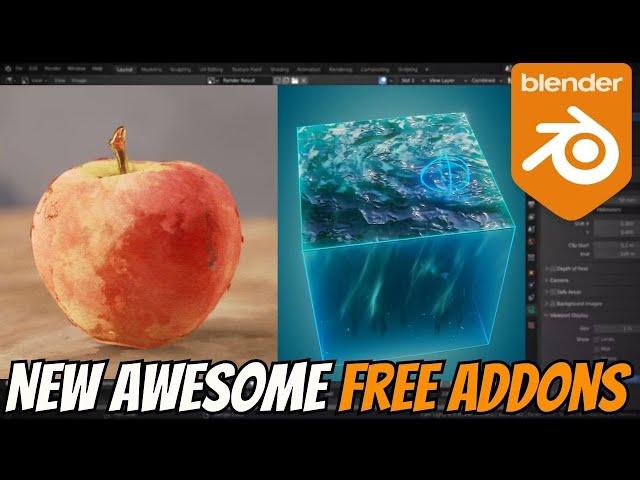 BEST New Free Addons for Blender in 2023!