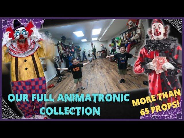 My Full 2021 Animatronic Collection | 1,000 Sub Special | 65 + animatronics | Spirit Halloween