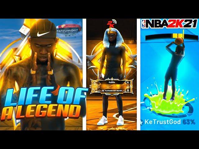 I BECAME A LEGEND FOR A DAY ON NBA 2K21 & TOOK OVER! LIFE AS A LEGEND ON NBA 2K21